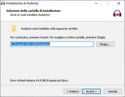 Install Audacity