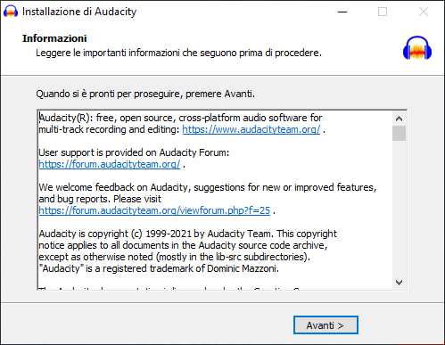 Install Audacity