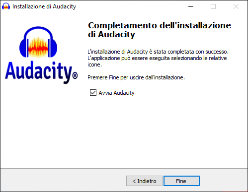 Install Audacity